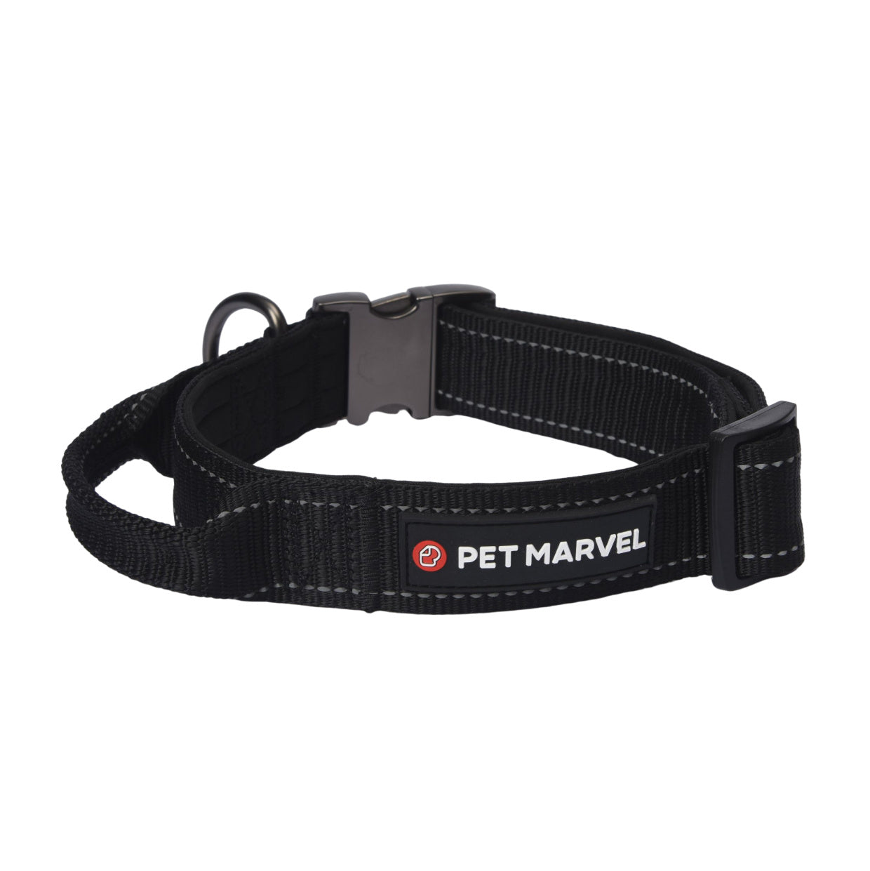 PET MARVELHigh Performance Tactical Dog Collar 1.25 In Wide With Handle