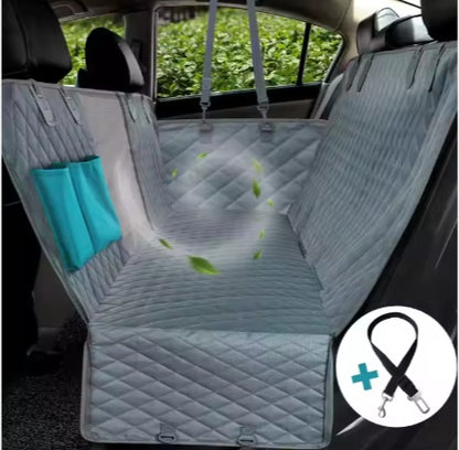 Pet Car Seat Cover Waterproof Durable Pet Hammock Car Rear Seat Cover