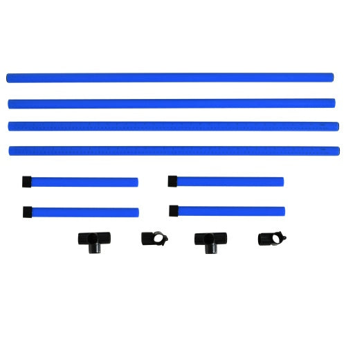 4-piece Dog Agility Training Equipment With Height-adjustable Jumping Poles