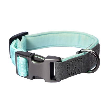 PETMARVEL Heavy Duty Solid Dog Collar Neoprene Padded 1 In Wide