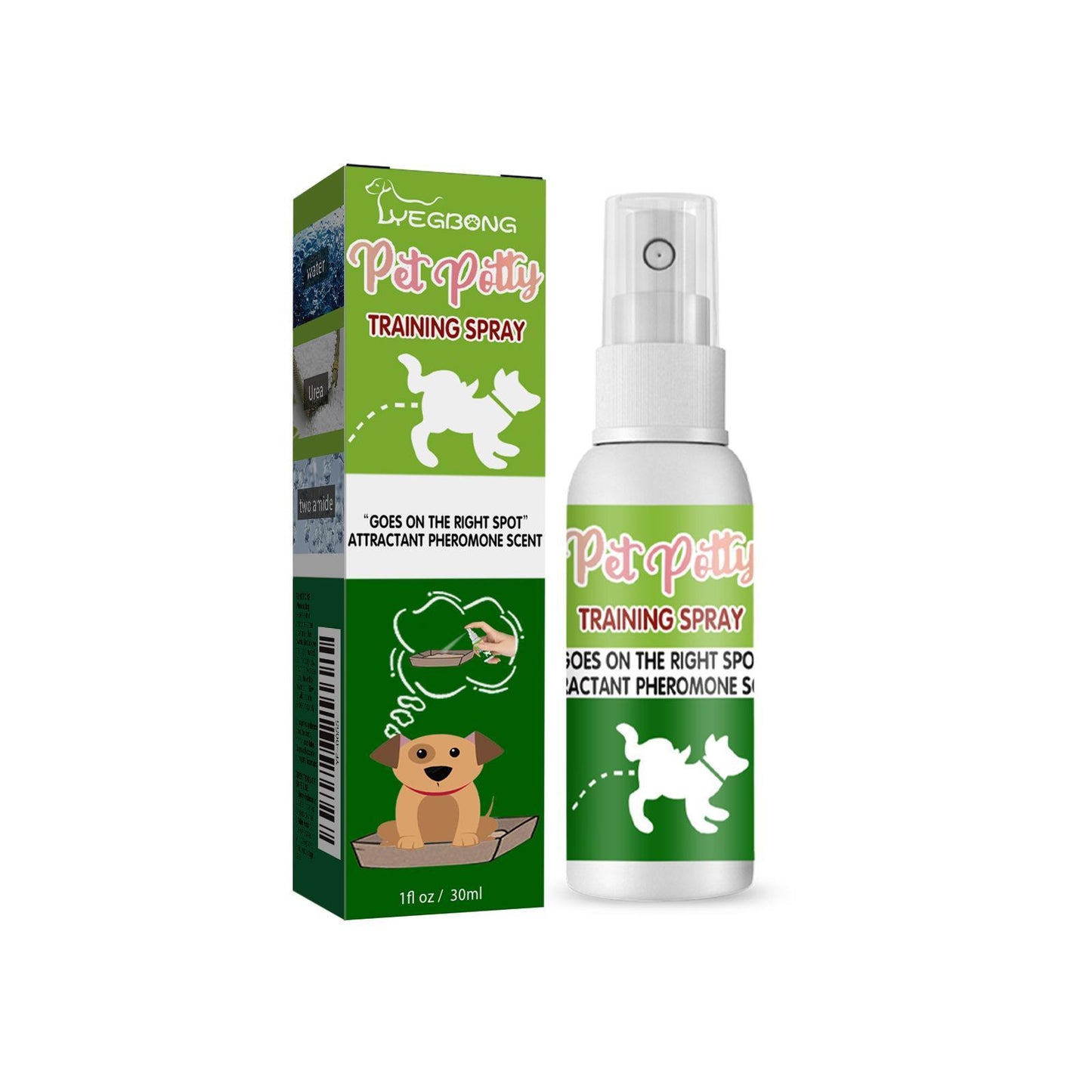 Yibang Pet Positioning Defecation Inducer Pet Toilet Inducer Urine Locator Toilet Training Agent