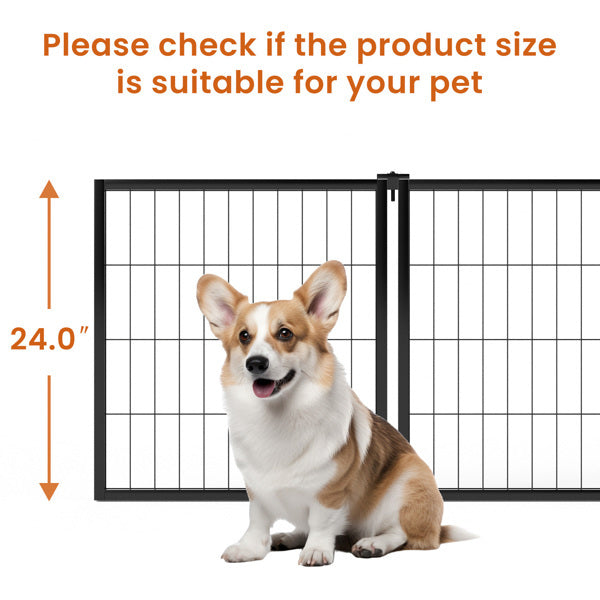 Dog Cage 47.2 Inches, Suitable For Small And Medium-sized Dogs, With A Top Dog Fence, Pet Cage, Indoor, Black. 47.2 Inches Long X 22 Inches Wide X 24 Inches High.