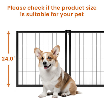 Dog Cage 47.2 Inches, Suitable For Small And Medium-sized Dogs, With A Top Dog Fence, Pet Cage, Indoor, Black. 47.2 Inches Long X 22 Inches Wide X 24 Inches High.