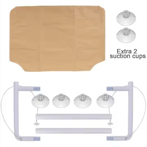 Washable Window-Mounted Sucker Cat Hammock Cat Nest Seat Elaxing Spot To Lounge For Cats