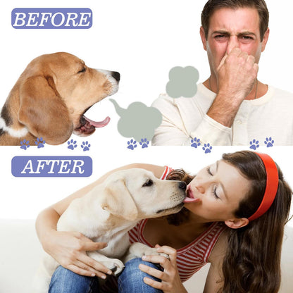 Yegebang Cat And Dog Teeth Cleaning Spray Pet Oral Cleaning Deodorizing Fresh Breath
