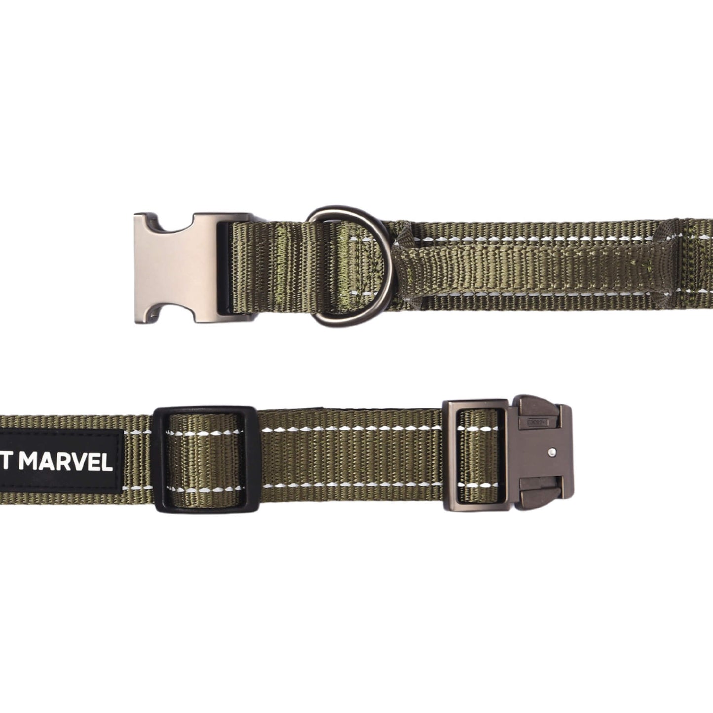 PET MARVELHigh Performance Tactical Dog Collar 1.25 In Wide With Handle