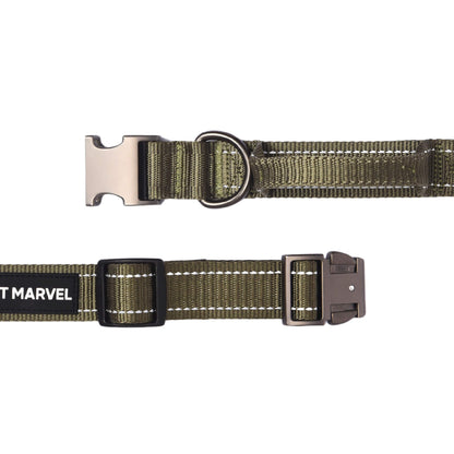 PET MARVELHigh Performance Tactical Dog Collar 1.25 In Wide With Handle