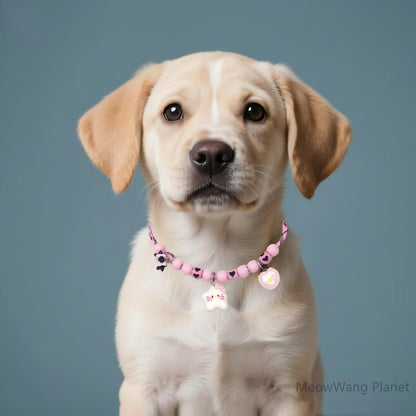 Uxury Adjustable Pet Collar Minimalist Durable Necklace Style For Cats Small Medium Dogs Luxury Gift