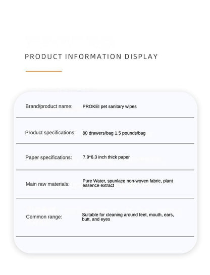 Dog And Cat Wet Wipes, Fragrance Free, Plant.based  SKIP THE BATH Gentle Cleansing AndDeodorizing,Hypoallergenic, Wipes For PawsEars, Fur, Eye Ducts And Butt