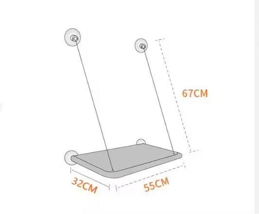 Washable Window-Mounted Sucker Cat Hammock Cat Nest Seat Elaxing Spot To Lounge For Cats