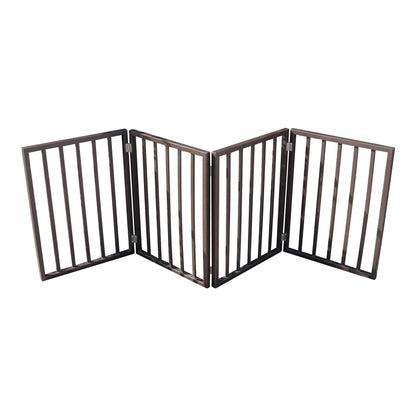 Pet Gate - Dog Gate For Doorways,Stairs Or House-standing, Folding
