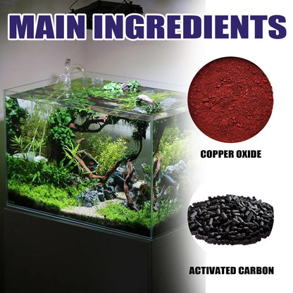Igbondigal Lichen Fish Tank Cleaning Supplies Algaecide To Remove Moss And Green Water Algae