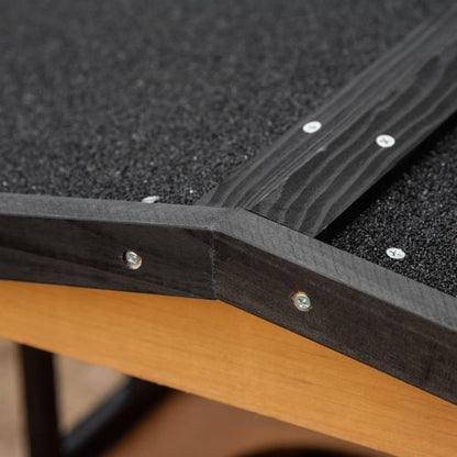 Handmade Wooden Outdoor Cat House, Wild Cat Shelter Kitten Tree