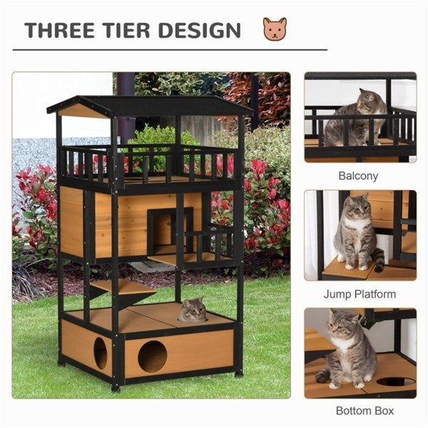 Cat House, Wooden Cat House