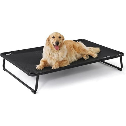 Made4Pets Large Dog Outdoor Adjustable Pet Bed With Buckle Legs, Washable Mesh Cover, Non-Slip Feet, Durable And Bite-Resistant, Suitable For Indoor And Outdoor Use