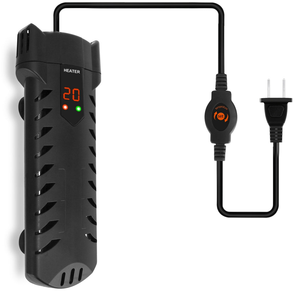 500W Submersible Aquarium Heater Temperature Adjustable External Controller 79Gal Fish Tank Heater Aquarium Thermostat Heater For Freshwater Saltwater