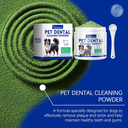 Yeagerbong Dog Tooth Cleaning Powder Gently Cleans Tartar Stains And Freshens Breath