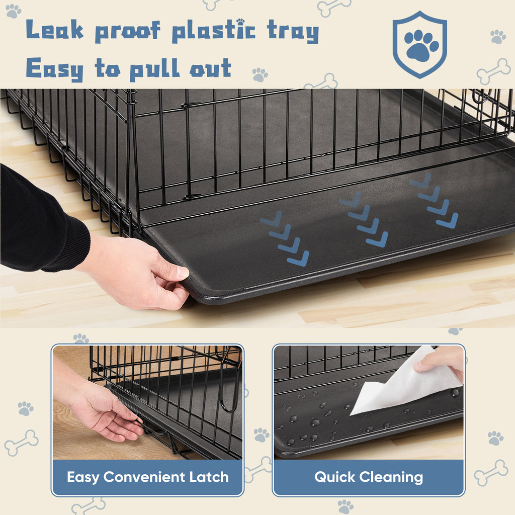 24-30 Inch Single Door Dog Cage