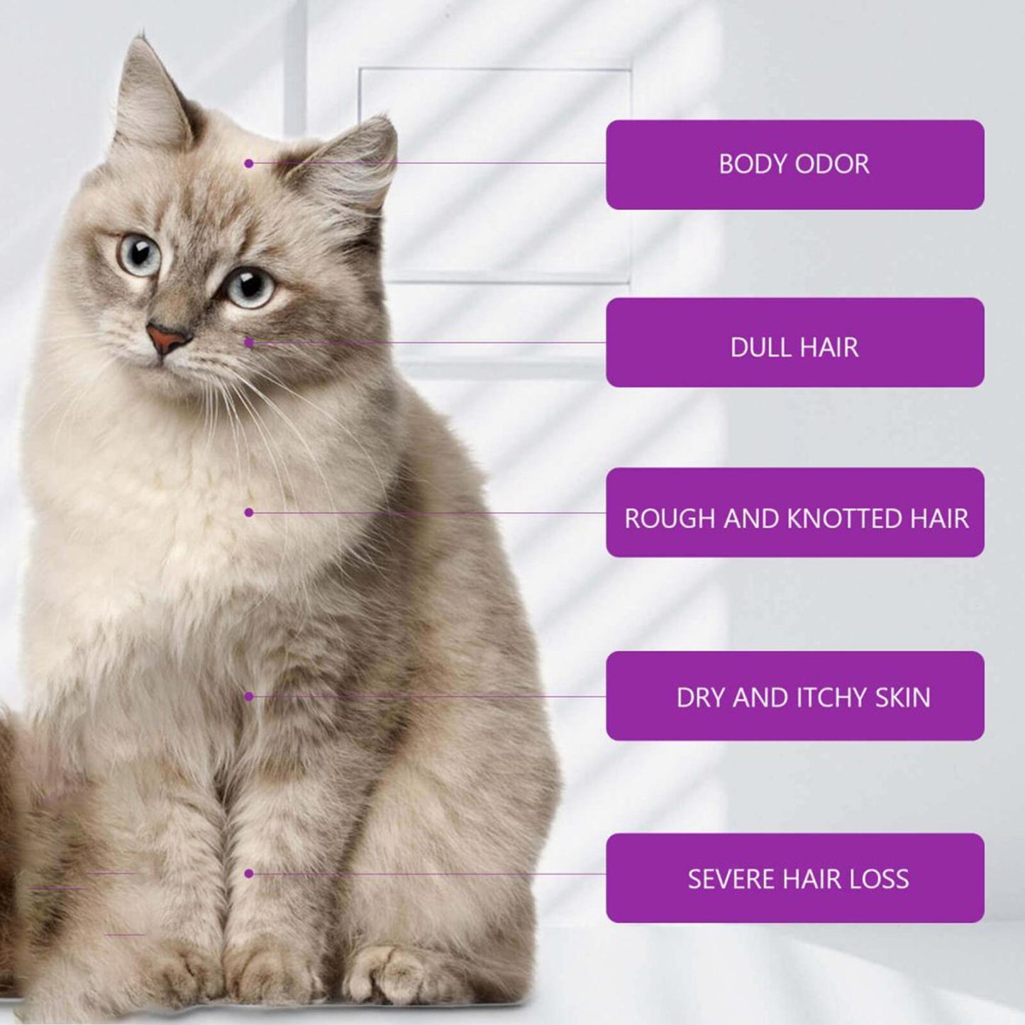 Yegebang Pet Shampoo And Shower Gel Relieves Itchy Skin And Leaves Hair Smooth And Untangled