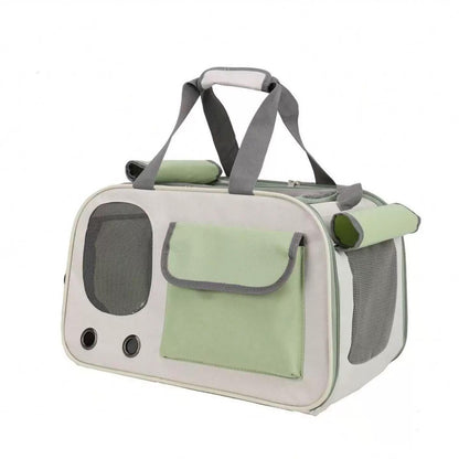 Portable And Lightweight Pet Travel Large Capacity Breathable Shoulder Backpack Cat Bag