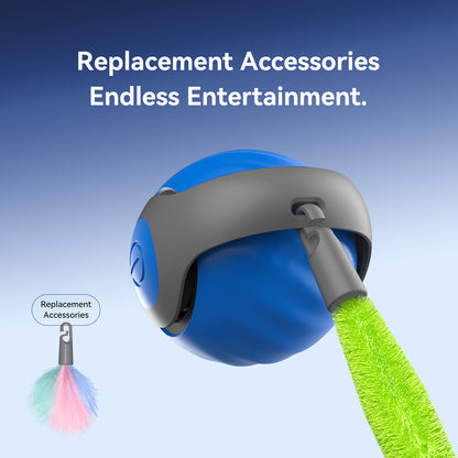 2025 Smart Interactive Cat Ball,Type-C Rechargeable Interactive Cats Toy,Automatic Cat Teaser Toy,Pet Supplies,New Year Gift