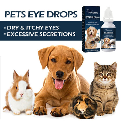 Igbang Pet Eye Drops For Cats And Dogs To Remove Tear Marks, Relieve Itchy Eyes And Clean