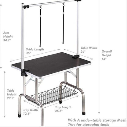 36 Inch Professional Pet Dog Grooming Table