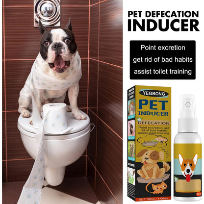 Yegebang Pet Defecation Positioning Spray Pet Feces Positioning Pet Cat And Dog Defecation Inducer
