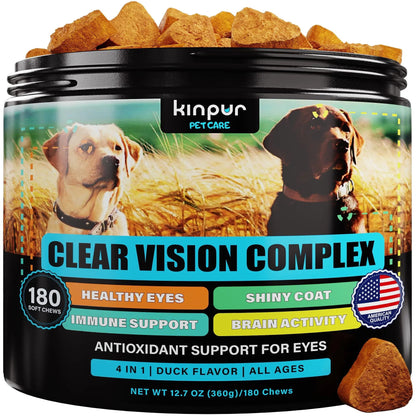 Eye Vitamins For Dogs Dog Vision Supplement For Tear Stains Dog Eye Care Immune Support Vitamin