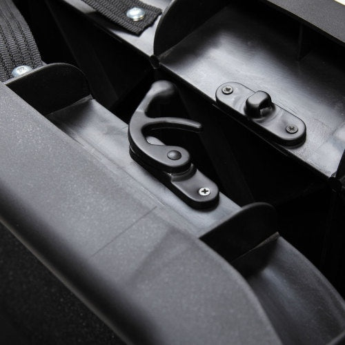 Portable Foldable Pet Ramp Ladder For Dirt Bike Truck - Black