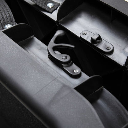 Portable Foldable Pet Ramp Ladder For Dirt Bike Truck - Black