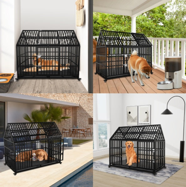 54inch Heavy Duty Dog Crate For Large Dogs